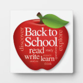 Back to School Fotoplatte (Vorderseite)