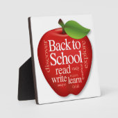 Back to School Fotoplatte (Vorderseite)