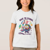 Back to School Fun Tri-Blend Shirt (Vorderseite)