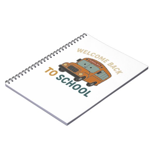 Back to School |funny and cute Notizblock (Linke Seite)