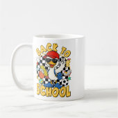 Back To School Funny Silly Goose First Day Of Scho Kaffeetasse (Links)