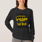 Back To School Funny The Wheels On The Bus Toddler T-Shirt (Vorderseite)