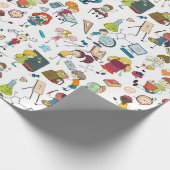 Back to School Geschenkpapier (Ecke)
