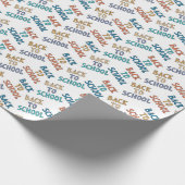 Back to School Geschenkpapier (Ecke)