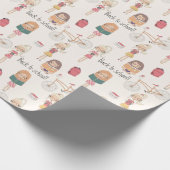 Back to School Geschenkpapier (Ecke)