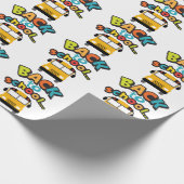 Back to School Geschenkpapier (Ecke)
