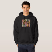 Back To School Groovy Second Grade Vibes 2nd Grade Hoodie (Vorne ganz)