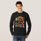 Back To School Happy First Day Of School Groovy Te T-Shirt (Vorne ganz)