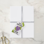 Back to School Have a Great Year Cute Fun Grape Geschenkanhänger (Mit Garn)