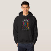 Back To School Hello Sixth Grade First Day Boy Gir Hoodie (Vorne ganz)