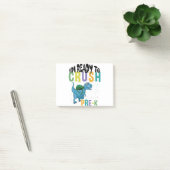 Back To School I'm Ready To Crush Pre-K Dinosaur Post-it Klebezettel (Büro)