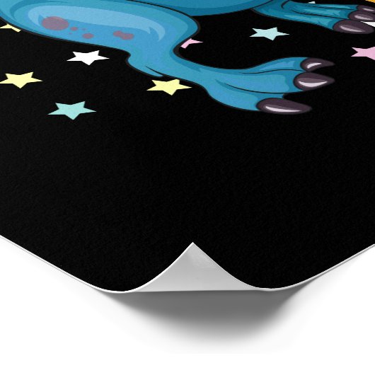 Back To School I'm Ready To Crush Pre-K Dinosaur Poster (Ecke)