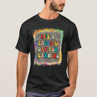 Back To School It's Beautiful Day For Learning Leo T-Shirt