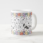 Back To School Jumbo-Tasse (Vorderseite Rechts)