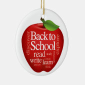 Back to School Keramikornament (Rechts)