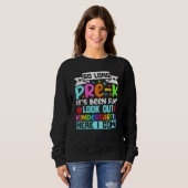 Back To School Kids So Long Pre K Kindergarten Her Sweatshirt (Vorne ganz)