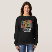 Back To School Kindergarten Crew First Day Of Scho Sweatshirt (Vorne ganz)