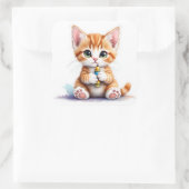 Back To School Kitten-The Cutest EVER! Sticker (Tasche)