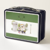 Back to School Metall Brotdose (Vorderseite)