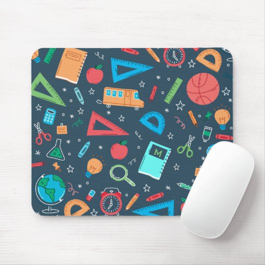 Back to School Mousepad (Mit Mouse)