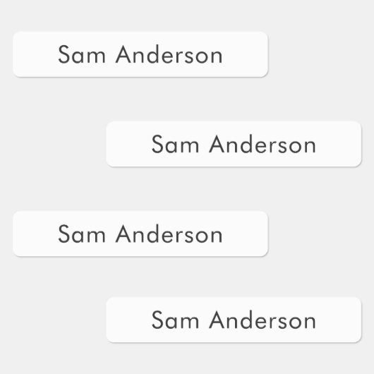 Back to School Name Labels for Kids Etiketten (Gruppe)