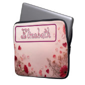 Back to School Neoprene 13 inch Laptopschutzhülle (Vorderseite Links)