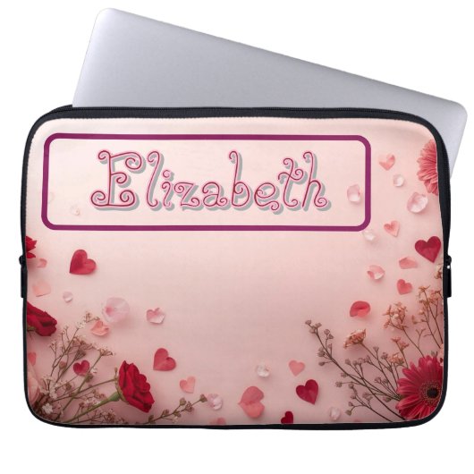 Back to School Neoprene 13 inch Laptopschutzhülle (Vorderseite)