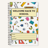 Back to School Notizblock (Vorderseite)