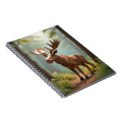 Back To School Origami Moose Notizblock (Rechte Seite)