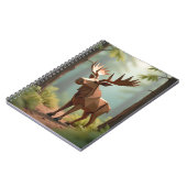 Back To School Origami Moose Notizblock (Linke Seite)