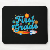 Back to school outer space teacher first grade mousepad (Vorne)