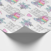 Back to School Pattern Geschenkpapier (Ecke)