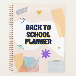 back to school Planner Planer
