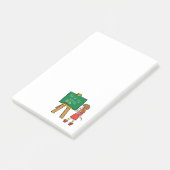 Back to School Post-it Klebezettel (angewinkelt)