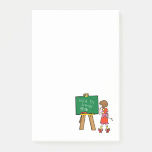 Back to School Post-it Klebezettel