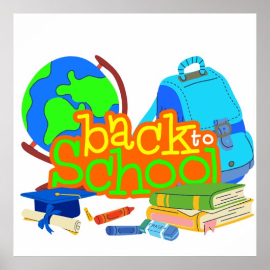 Back to School Poster (Vorne)