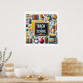 Back to School Poster (Küche)