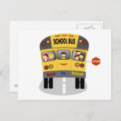 Back to School Postkarte (Vorne/Hinten)