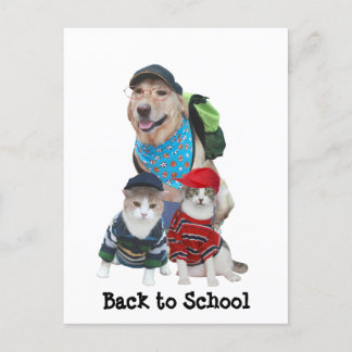 Back to School Postkarte