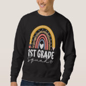 Back To School Rainbow 1st First Grade Squad For T Sweatshirt (Vorderseite)