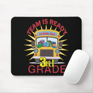 Back To School, Ready To 3rd Grade Mousepad