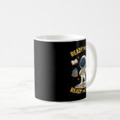 Back To School Rocket Launch Space Learn Student K Kaffeetasse (VorderseiteRechts)