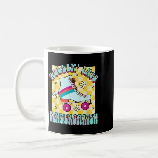 Back To School Rolling Into The Kindergarten Groov Kaffeetasse (Links)