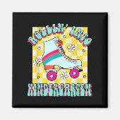 Back To School Rolling Into The Kindergarten Groov Magnet (Vorne)