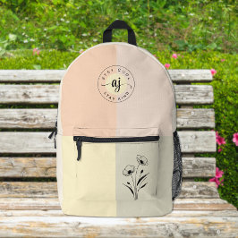 Back-to-School-Rucksack - Cool Bleibe Kind Bleibe Bedruckter Rucksack