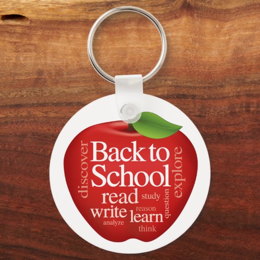 Back to School Schlüsselanhänger (Vorderseite)