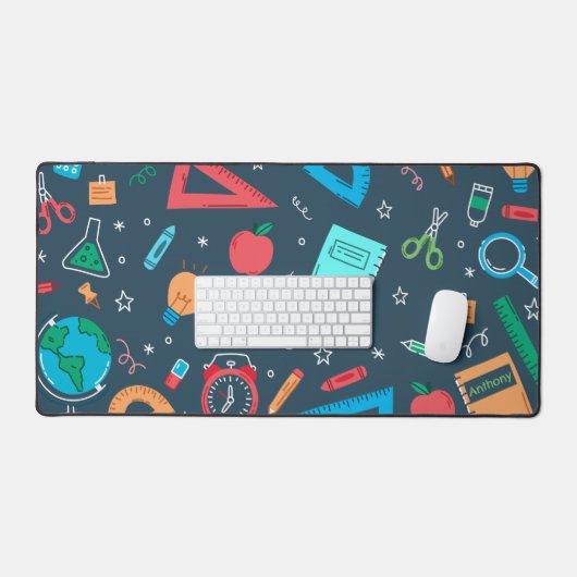 Back to School Schreibtischunterlage (Tastatur & Maus)