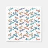 Back to School Serviette (Vorderseite)