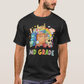 Back To School Students Teacher Hey 2nd Second Gra T-Shirt (Vorderseite)
