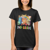 Back To School Students Teacher Hey 2nd Second Gra T-Shirt (Vorderseite)